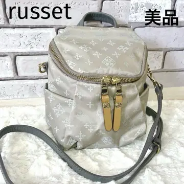 [새상품급] russet 러셋 미니 숄더백 그레이지 백팩형 경량