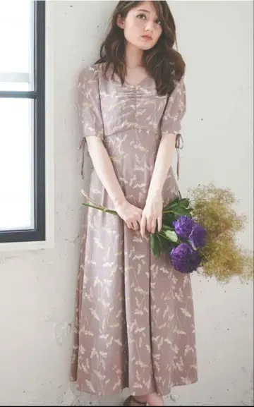 노엘라 스타티스 플라워 롱 원피스 롱 원피스 원피스 noela