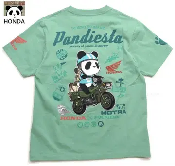 [ PANDIESTA ] HONDA x T셔츠 MOTORA XXL 민트