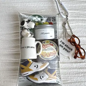 가챠 파우치 DEAN&DELUCA CONVERSE PEANUTS