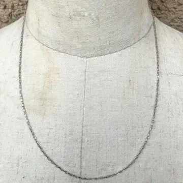 ITALY MADE SILVER 925 ANCHOR NECKLACE 실버