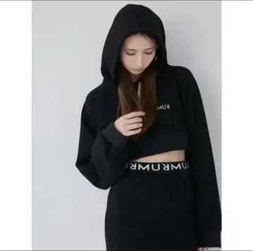 미사용 새상품 MURUA 스펀징 로고 미니 스커트