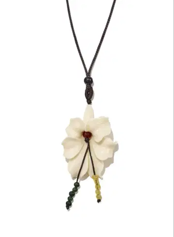 [ GLOWNY ] 목걸이 FLORAL GEM NECKLACE 플라워