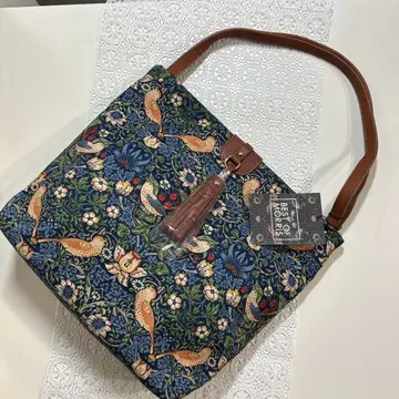 SAC 윌리엄 모리스 핸드백 숄더백 딸기 도둑 오샤레