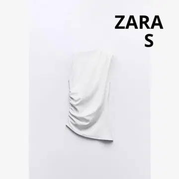 개더 숄더 상의 ZARA 플레어 여성용 자라