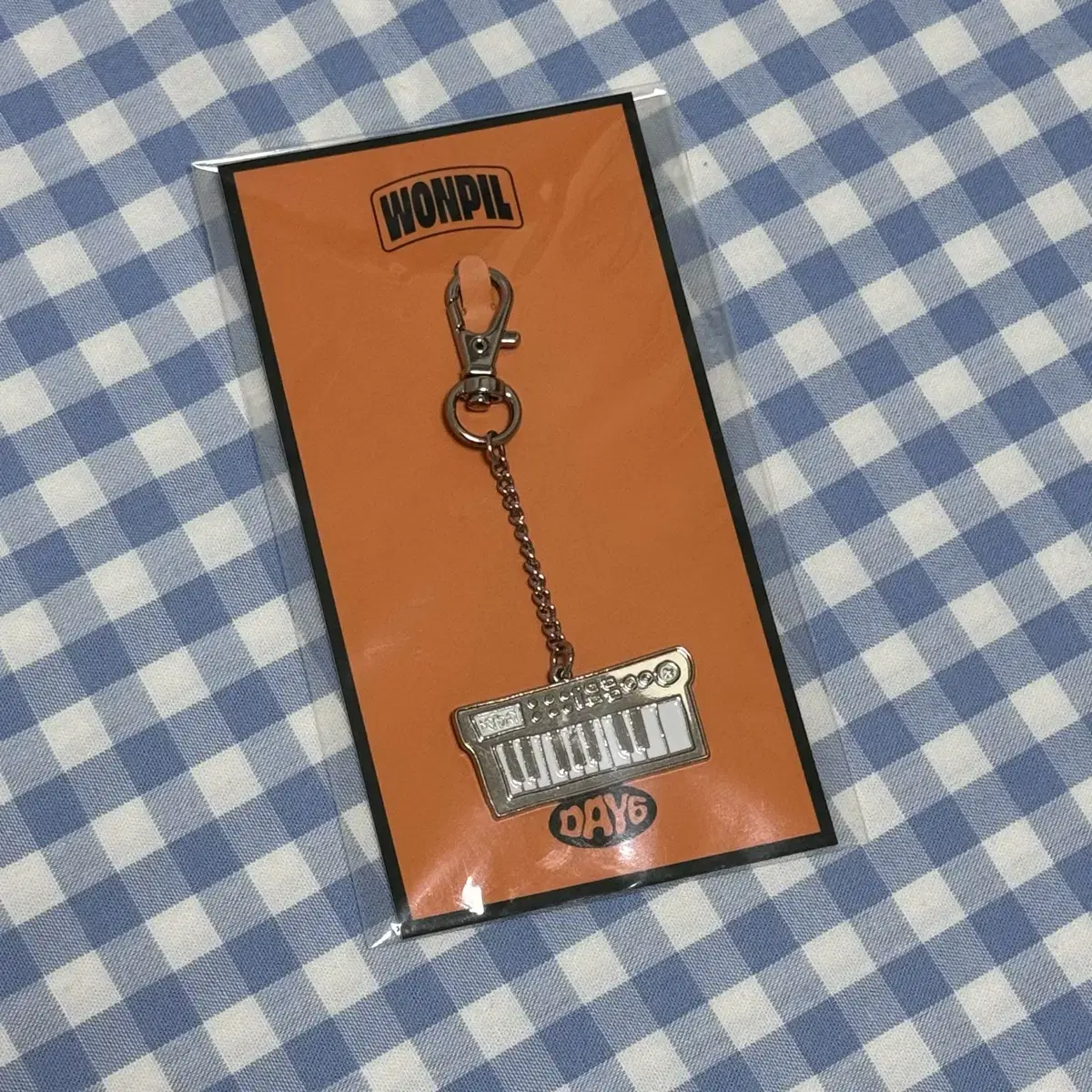 DAY6 pil wonpil 日焼け プチマルズ キーリング BUNJANG] DAY6 Wonpil Lucky Button Keycap Keyring / 데이식스