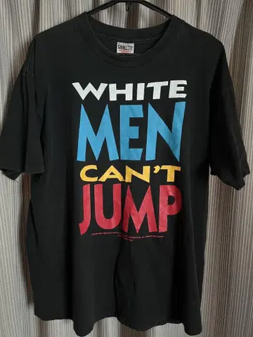 90s WHITE MEN CAN'T JUMP t shirt raptee