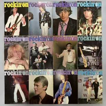 [새상품급] rockin' on 1979년 1월호 ~ 12월호 12권
