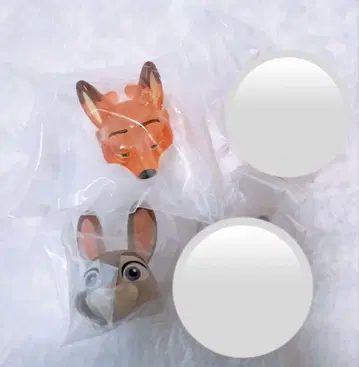 디즈니 가챠가챠 패션 반지 로얄 클리어 닉 & 주디