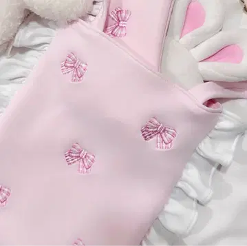 JILTU frill tote bag pink 핑크