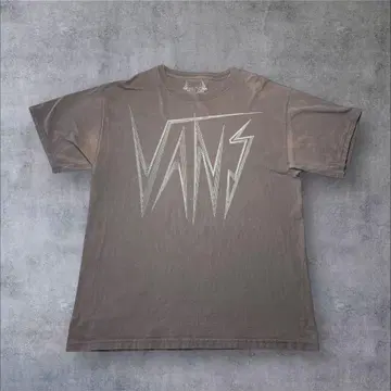 레어 미국 빈티지 의류 VANS 그래픽 티셔츠 페이드