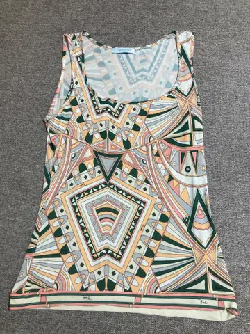 EMILIO PUCCI 에밀리오 푸치 탱크탑 이탈리아제 사이즈 S