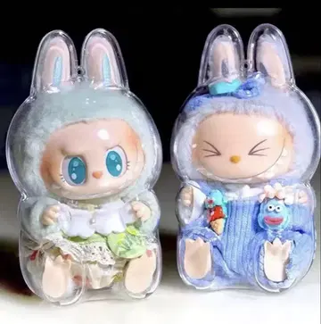 [ 앉은 타입 ] LABUBU 클리어 케이스 보호 케이스
