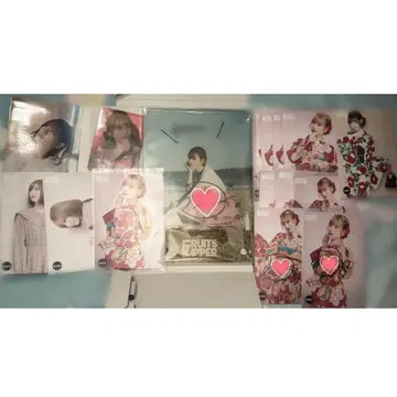 FRUITS ZIPPER 츠키아시 아마네 세트