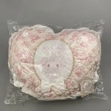 하얀 딸기 티타임 마이멜로디 쿠션 산리오 미개봉 새상품