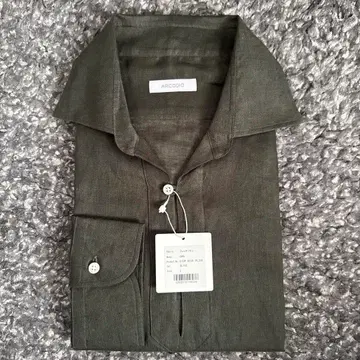 미사용품 알코디오 MWW 별주 프렌치 린넨 카프리 셔츠