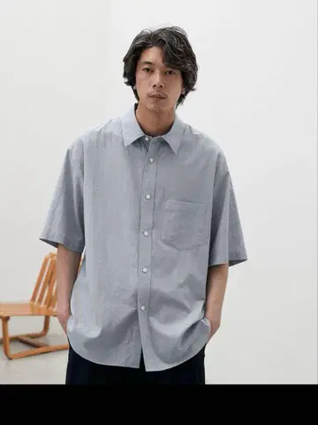 [새상품급] LIDNM HICOUNT WASHER TWILL H/S