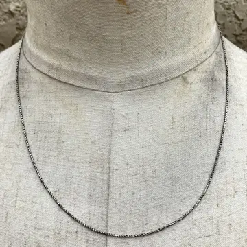 SILVER925 TWIST CHAIN NECKLACE / 실버 목걸이