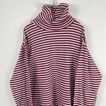 USA제 90s patrick 빈티지 보더 터틀넥 롱T