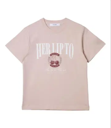 Her lip to Classic Cherry Tee
