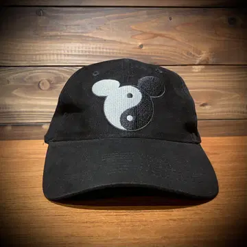 90년대 디즈니 DISNEY 미키 음양 캡 모자 햇