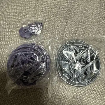 캡슐 머시너리 슬레이프닐 (퍼플 그레이) & 웨폰 세트 (그레이)