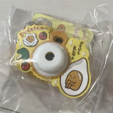 [미개봉 새상품] 구데타마 카메라 모양 라이트 스코프 키링 산리오