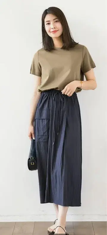 DoCLASSE 이소재 콤비 카고 원피스 S 택 포함 새상품