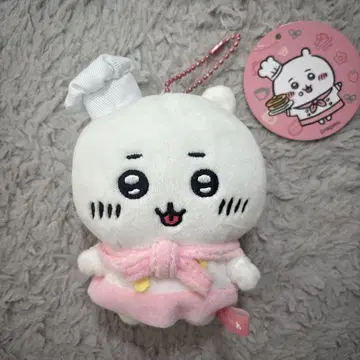 치이카와 카페의 요리사 마스코트 키링 봉제 인형
