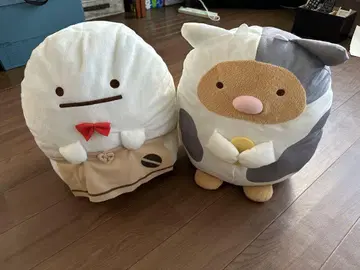 새상품급 스미코구라시 봉제 인형 XL 2체 세트