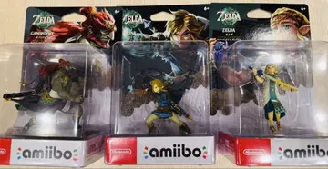 amiibo 젤다의 전설 티어즈 오브 킹덤 3개 세트