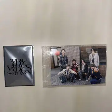 SixTONES THE VIBES 구매자 특전