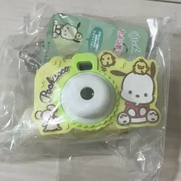 [미개봉 새상품] 포차코 카메라 모양 라이트 스코프 키링 산리오