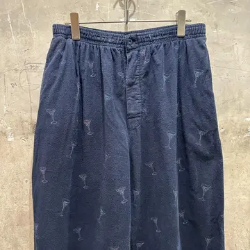 US 구제 의류 NAUTICA 노티카 칵테일 패턴 팬츠 파자마 룸웨어