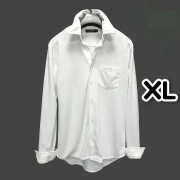SOMEDIFF 이탈리안 카라 올 패턴 긴팔 셔츠 XL ya4