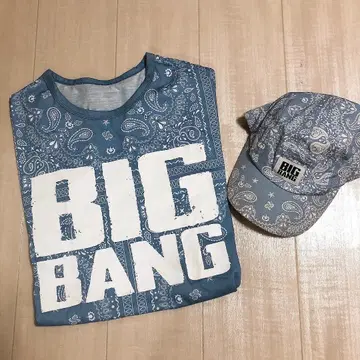BIGBANG 공식 굿즈 1회 착용 탱크탑 & JET CAP 세트