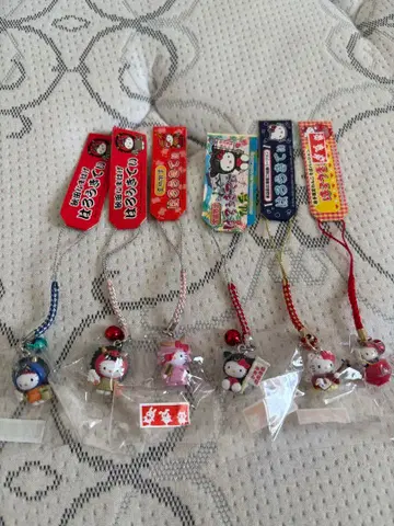 [지역 한정 키티] 스트랩 6개 세트 (도호쿠)