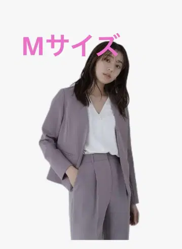 내추럴 뷰티 베이직 노카라 자켓