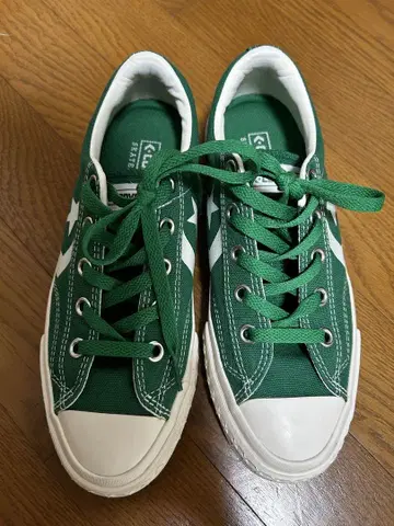 CONVERSE SKATEBOARDING 스니커즈 그린 24.5cm