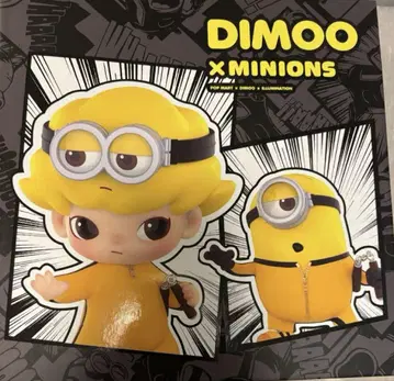 pop mart DIMOO x 미니언즈 피규어