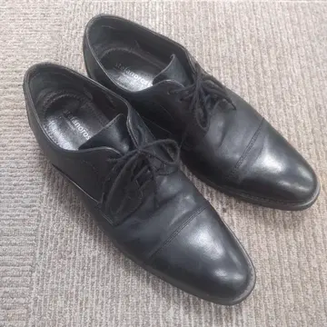 stefanrossi 스테파노로시 블랙 비즈니스 슈즈 25.5cm