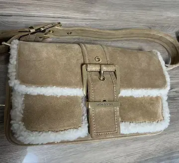 [ MICHEAL KORS ] 스웨이드 무스탕 숄더백 핸드백