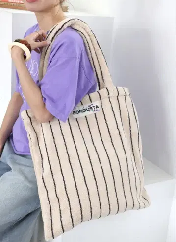 BONGUSTA 봉구스타 NARAM STRIPED 토트백