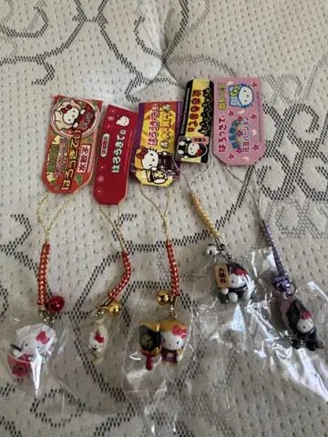 [지역 한정 키티] 스트랩 5개 세트 (관동 2)