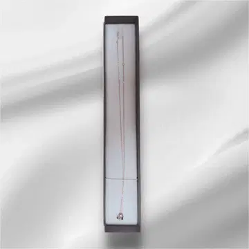 로즈 골드 하트 모양 목걸이