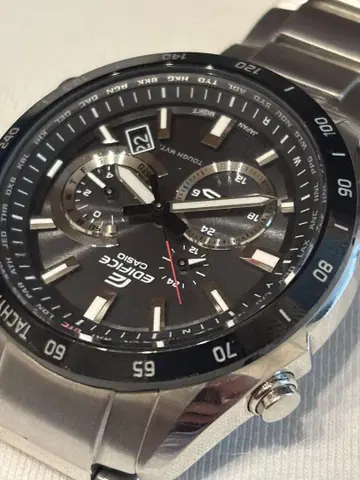 EDIFICE 카시오 전파 솔라 크로노그래프 손목시계 EQW-T620