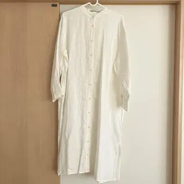 LUCA / LADY LUCK LUCA 린넨 셔츠 원피스 화이트