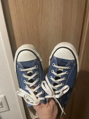 converse 블루 27cm