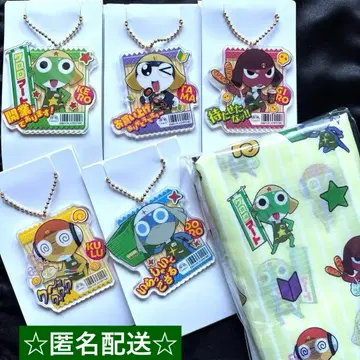 개구리 중사 케로로 훼미리마트 한정 아크릴 키링 에코백 B