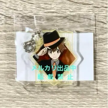 사와다 츠나요시 2연 아크릴 참 아크릴 키링 리본 마루쿠지